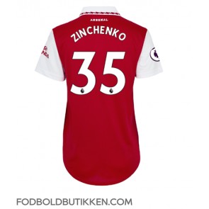 Arsenal Oleksandr Zinchenko #35 Hjemmebanetrøje Dame 2022-23 Kortærmet